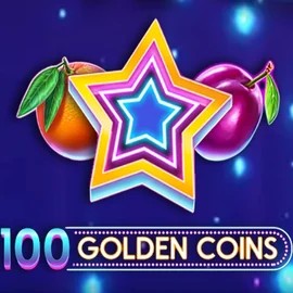 100 Golden Coins logo – Slots by Amusnet Interactive at Vegasino Casino