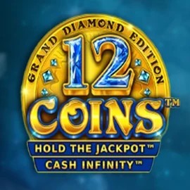 12 Coins Grand Diamond Edition by Wazdan, showcased at vegasinocasinoca.com – game logo