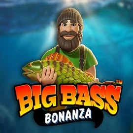 Big Bass Bonanza logo by Pragmatic Play at Vegasino Casino