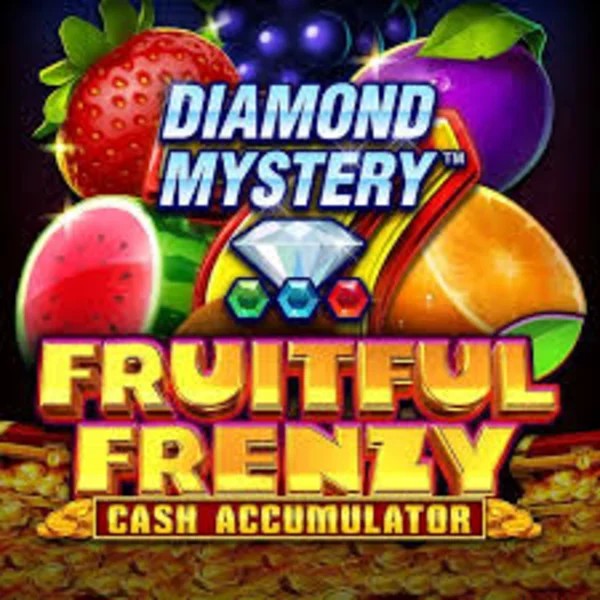 Try Diamond Mystery Fruitful Frenzy Cash Accumulator slot by Greentube on vegasinocasinoca.com – logo image