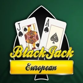 European Blackjack MH online game logo by Play'n GO on vegasinocasinoca.com