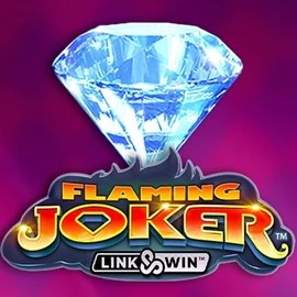 Flaming Joker Link and Win by Barstruck, showcased at vegasinocasinoca.com – game logo