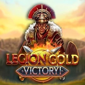 Legion Gold Victory! slot visual from Play'n GO available on vegasinocasinoca.com