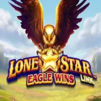 Lone Star Link Eagle Wins casino game by Novomatic – featured logo at Vegasino Casino