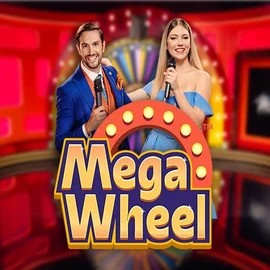 Mega Wheel logo by Pragmatic Play Vegasino Casino