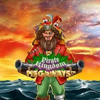 Pirate Kingdom Megaways casino game by Iron Dog Studio – featured logo at Vegasino Casino