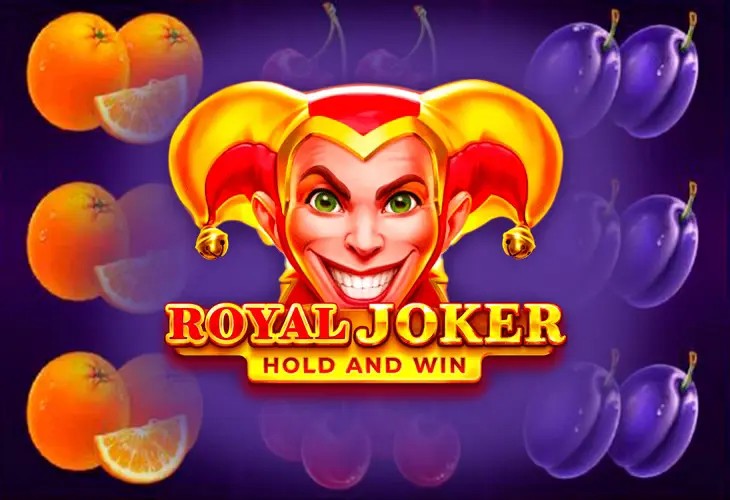 Royal Joker: Hold and Win online game logo by Playson on vegasinocasinoca.com